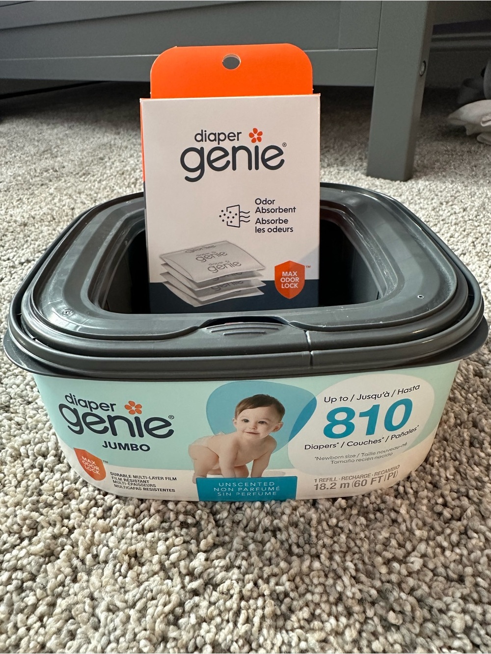 Diaper Genie refill and carbon filters